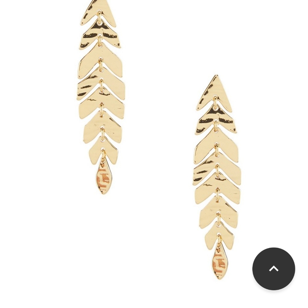 Kate Spade New York - A New Leaf Linear Earrings